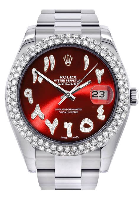 datejust rolex red face|rolex datejust ii 41mm price.